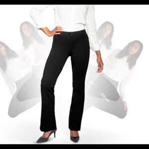 Betabrand Boot-Cut DRESS PANT yoga pants, Black